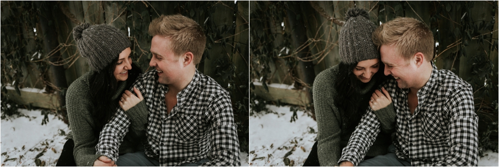 Chatham-Kent Engagement Photographer | Brittany VanRuymbeke Photos + Films | Snowy Engagement | Winter Engagement Session