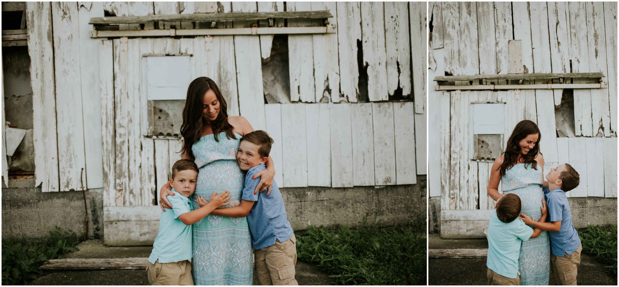 Family Maternity Session | Lifestyle Family Photography | Brittany VanRuymbeke Photos + Films