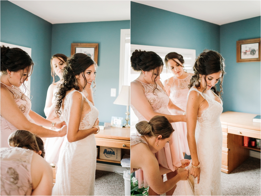 Chatham-Kent ON Wedding Photographer | Brittany VanRuymbeke Photos + Films | Ontario Wedding| bride getting ready