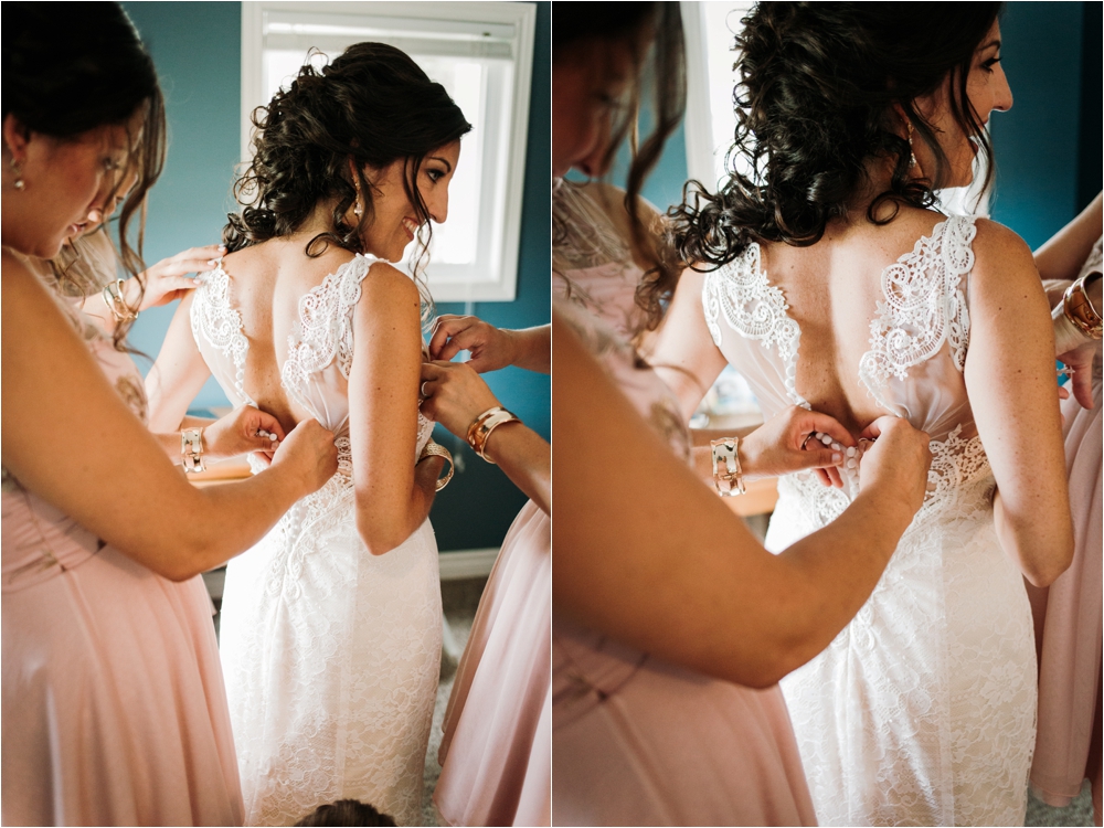 Chatham-Kent ON Wedding Photographer | Brittany VanRuymbeke Photos + Films | Ontario Wedding | lace wedding dress