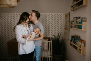 Chatham Lifestyle Newborn Session, Brittany VanRuymbeke Photos + Films