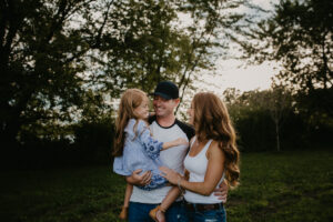 Lambton Sunset Family Session, Brittany VanRuymbeke