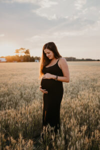 Sunset Maternity Session, Brittany VanRuymbeke