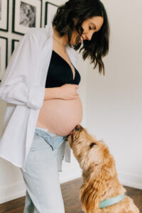how to include pets in your next in-home photography session