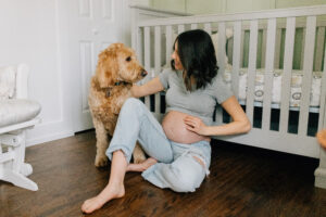 how to include pets in your next in-home photography session