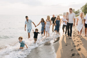 lifestyle photography session at erieau beach