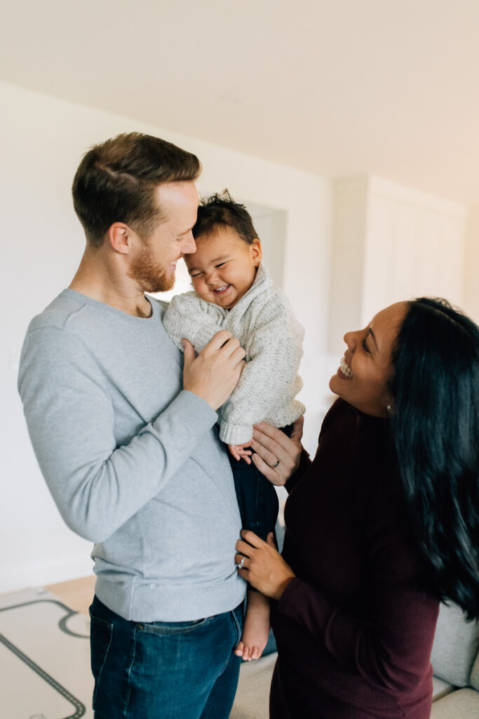 Relaxed in-home Maternity Session in Komoka, Ontario