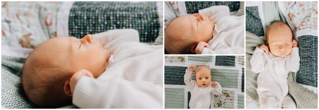 Chatham-kent Newborn session in a small home