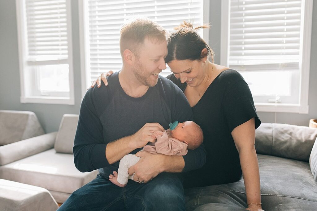 Why your home is the perfect location for family photos. Candid Family Photos at home. Brittany VanRuymbeke Chatham-Kent Family Photographer