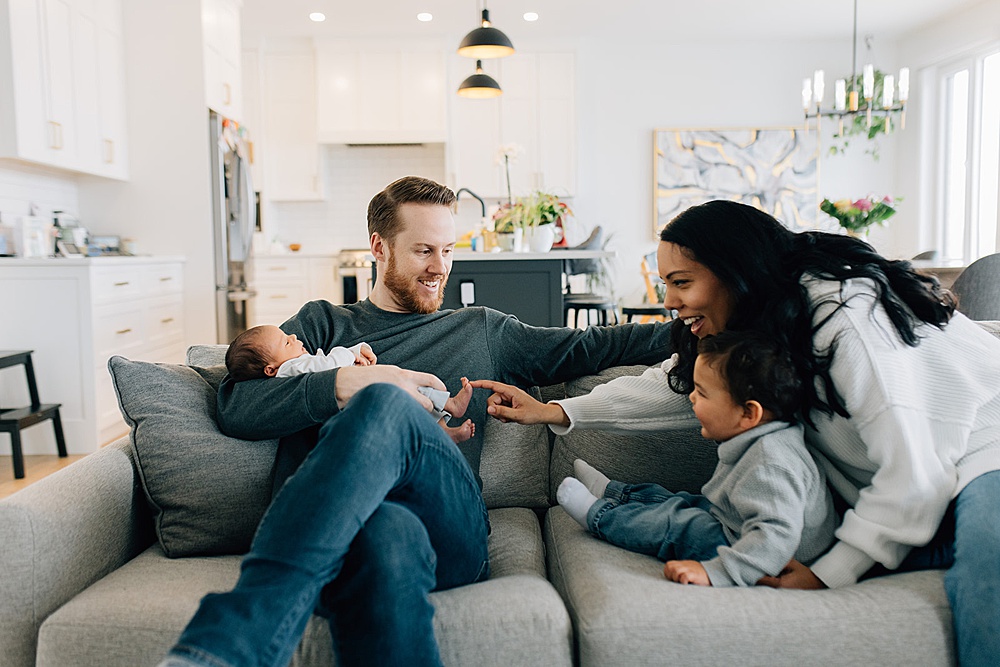 How To Include Older Siblings in Newborn Session - Chatham-Kent Newborn Photographer