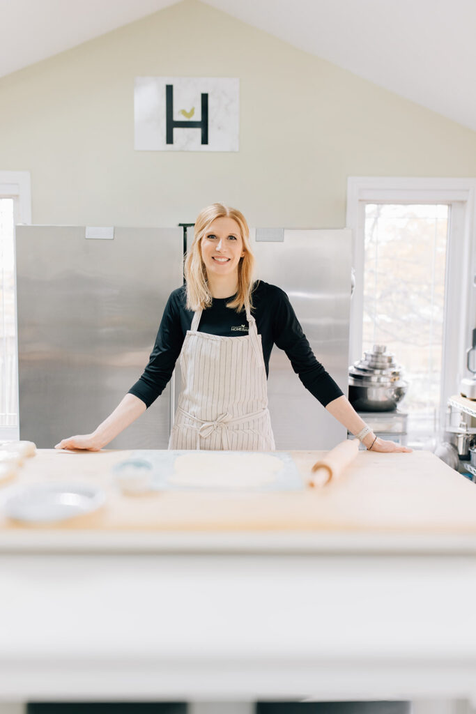 Behind the scenes of a Sarnia brand photography session with female business owner