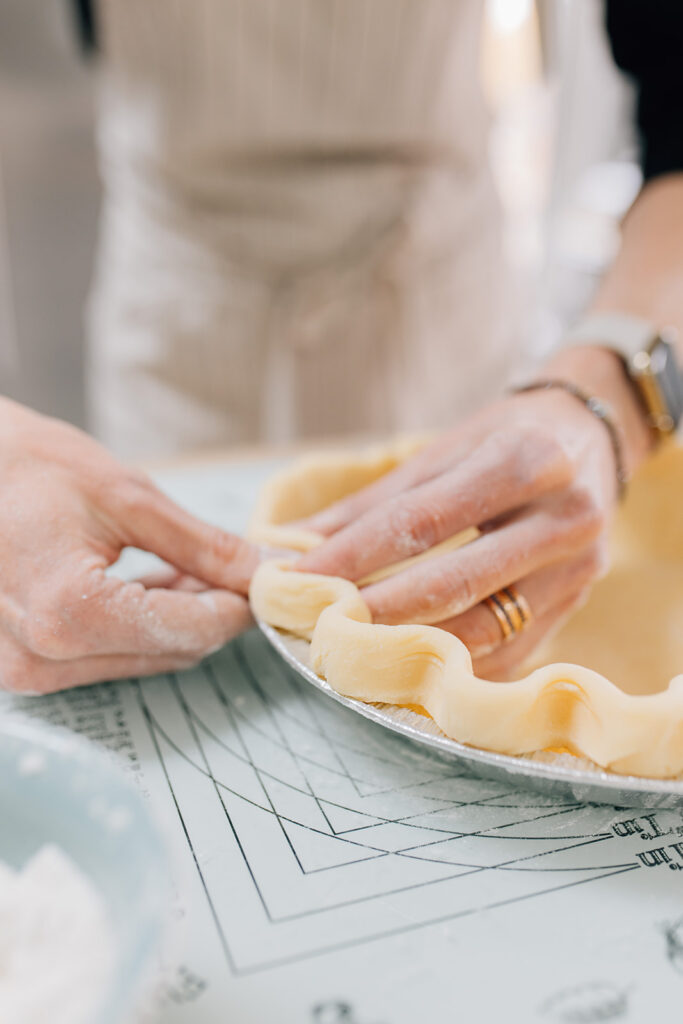 Behind the scenes of a Sarnia brand photography session with female business owner