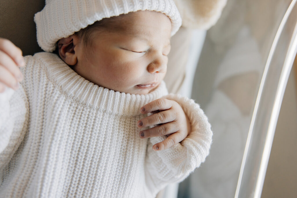 "Fresh 48 newborn photography, baby in hospital, Chatham-Kent Ontario photographer Brittany VanRuymbeke"