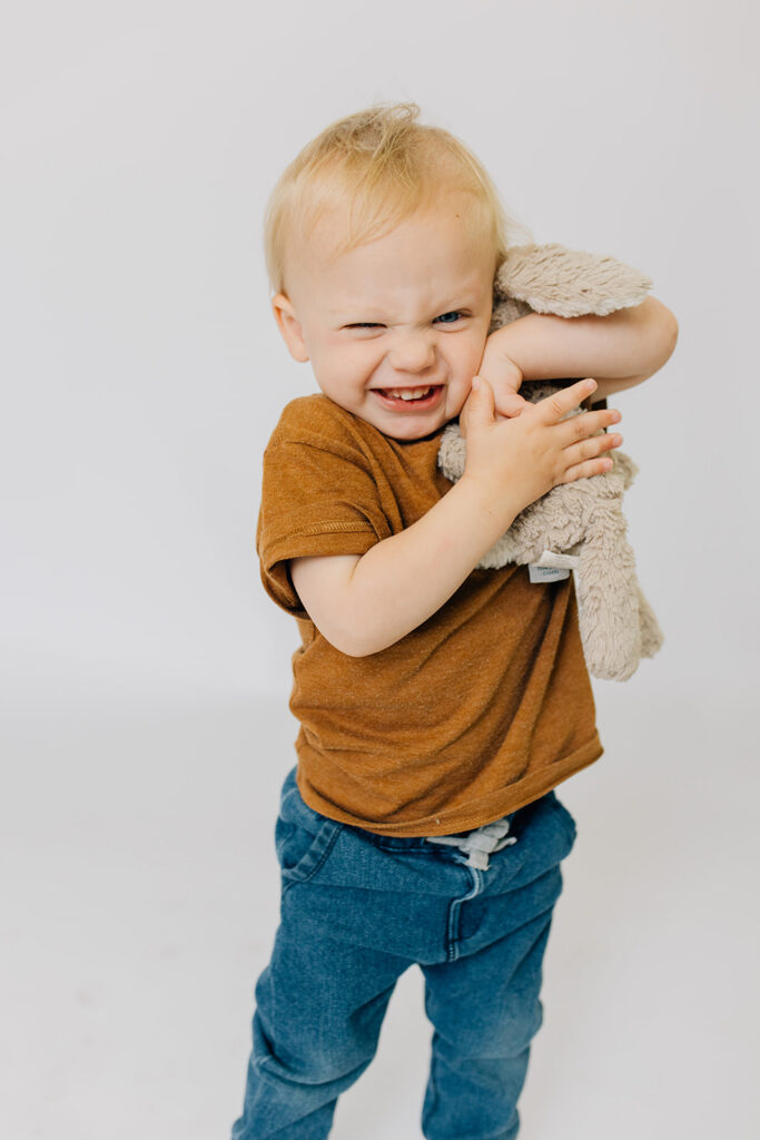 Childrens Personality Portrait in studio in Chatham-Kent Ontario