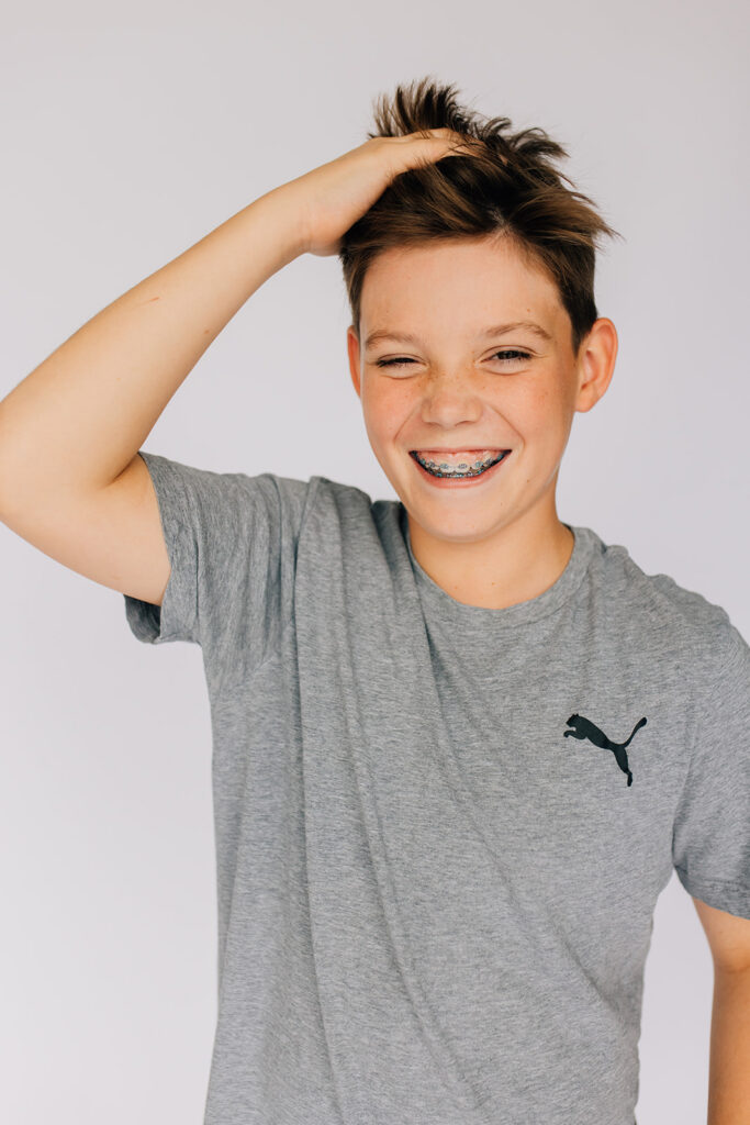 Childrens Personality Portrait in studio in Chatham-Kent Ontario